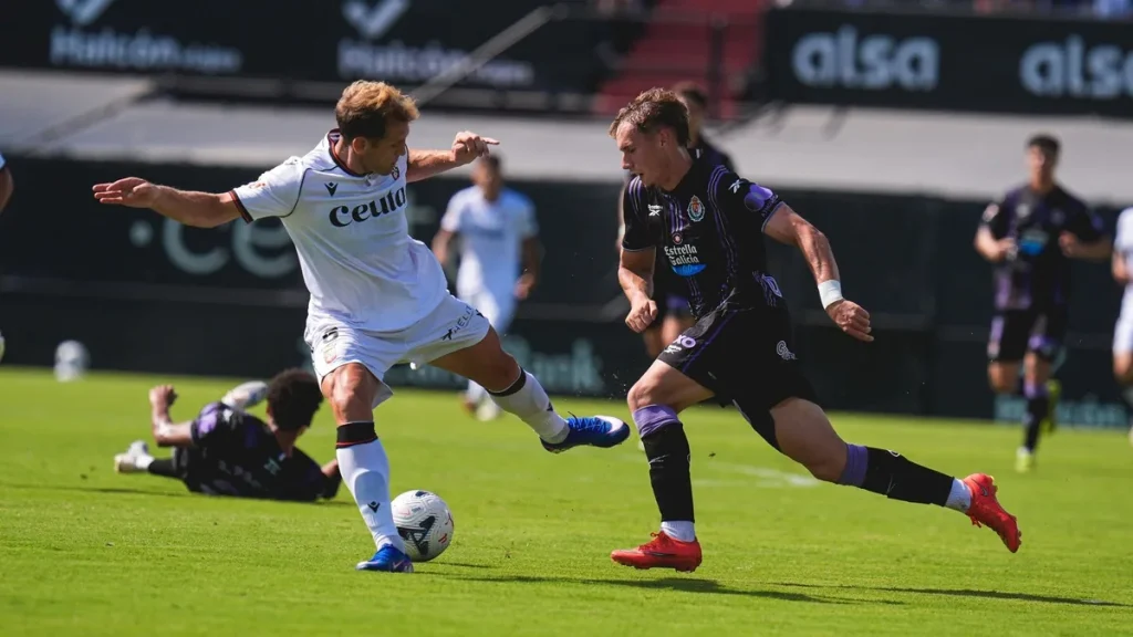 El Real Valladolid empató ante la AD Ceuta en el último minuto