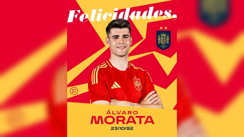 La RFEF felicita el cumpleaños al capitán y goleador histórico de la Selección Española