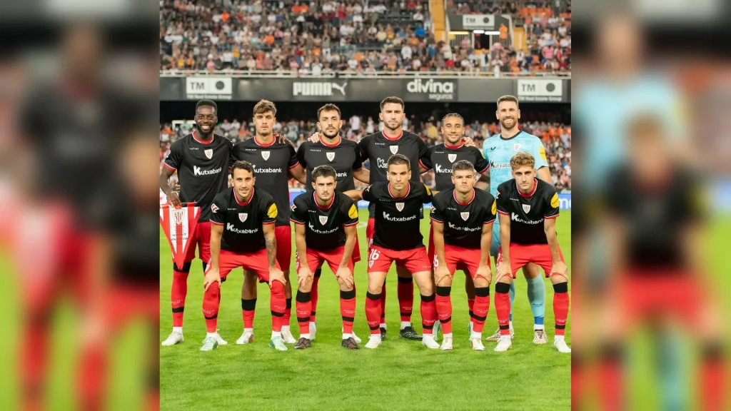 Arranca el Valencia-Athletic Club: la alineación del Athletic Club